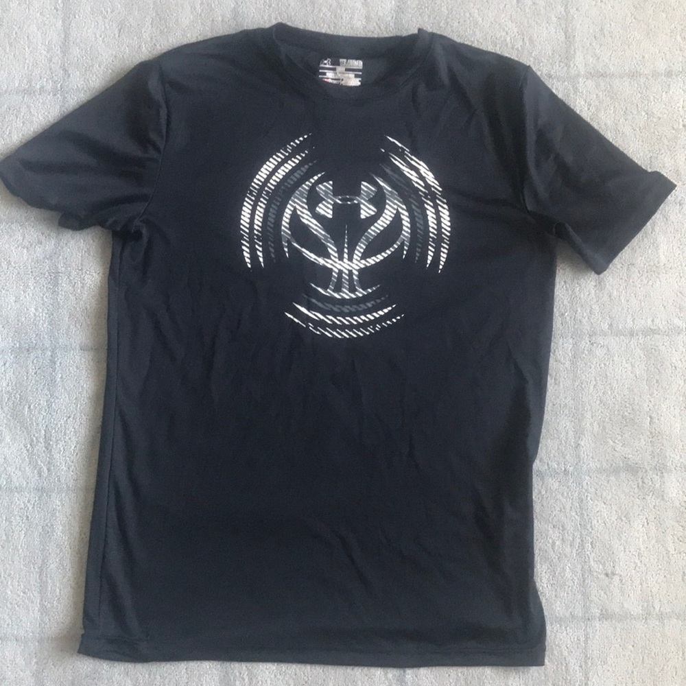 Under Armour Youth black basketball tee